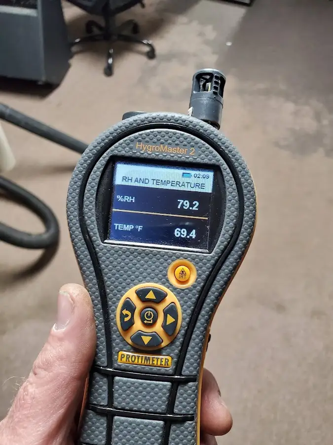 Moisture meter humidity assessment for Mold Remediation & Removal in South Hill